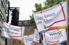 queerAltern an der Zurich-Pride-Demo 2021