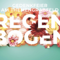 Gedenkfeier auf dem Regenbogen-Grabfeld