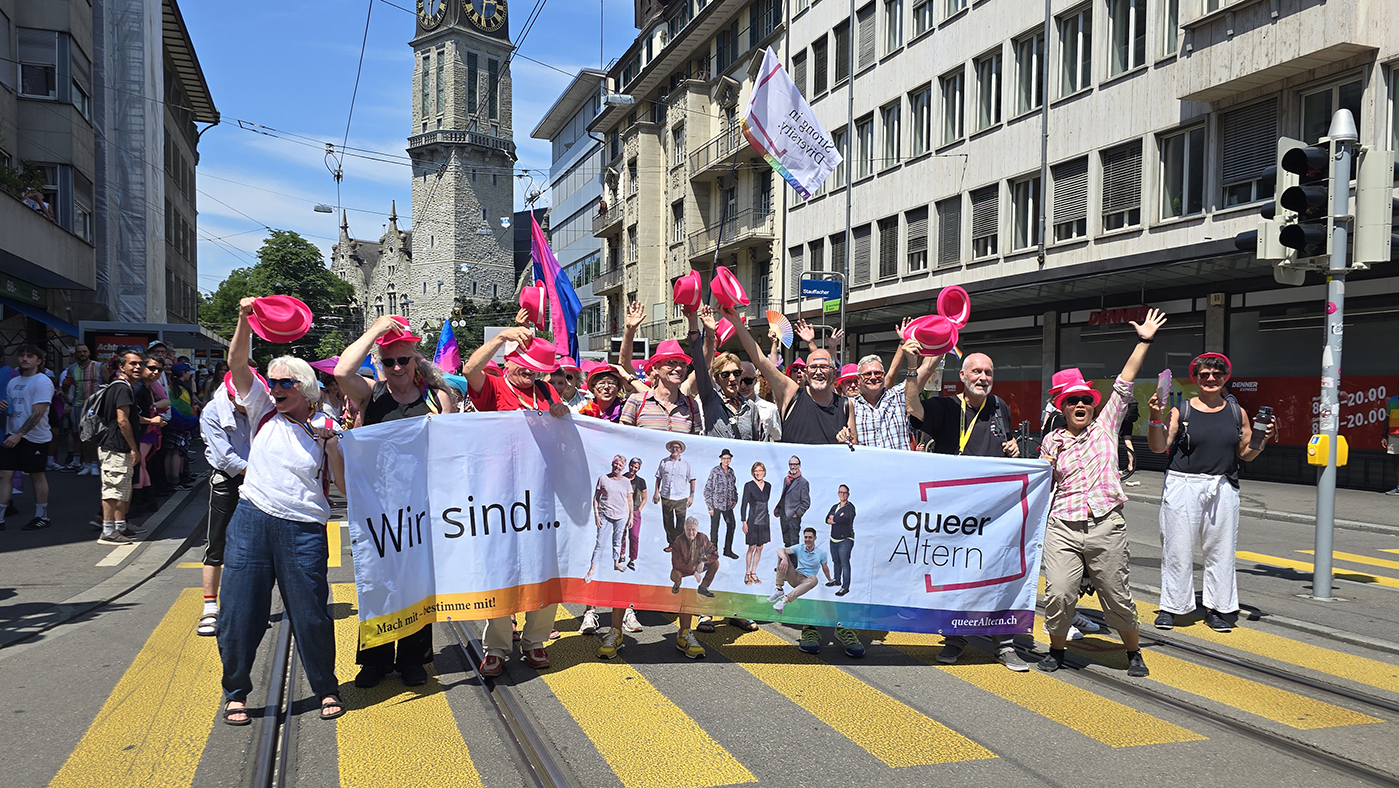 QUEERALTERN AM ZURICH PRIDE FESTIVAL 2025