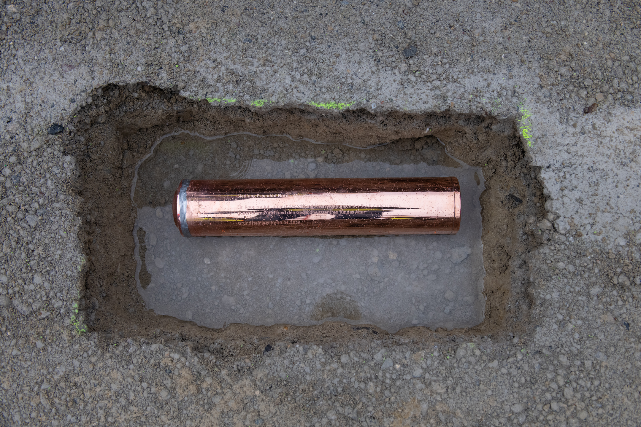 QUEERALTERN – ESPENHOF GRUNDSTEINLEGUNG